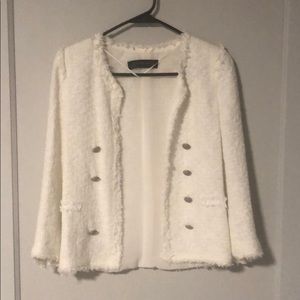 Zara Woman White Jacket